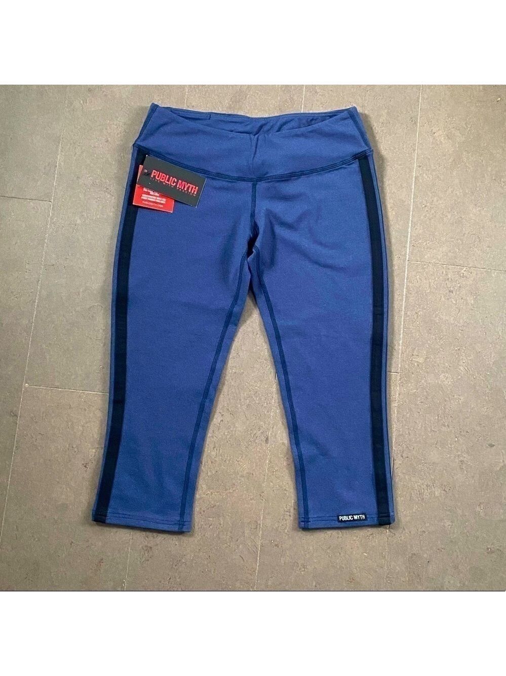PUBLIC Myth retro racer crop Medium